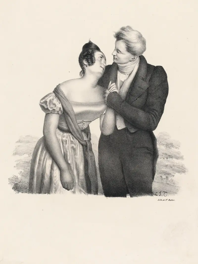 Kommer du älska mig länge? Alltid av Charles-Joseph Traviès de Villers