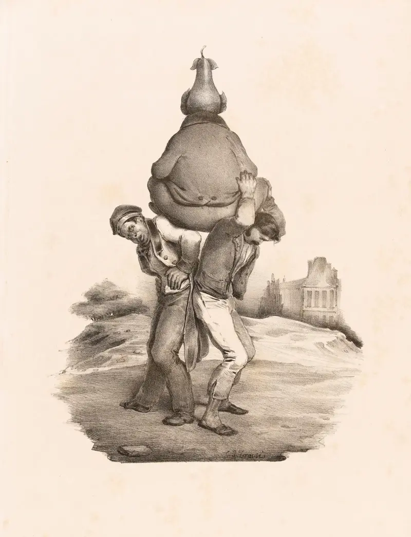 Mauvaise charge av Charles-Joseph Traviès de Villers