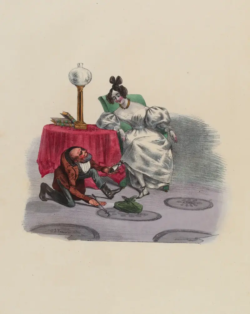 Mayeux cordonnier av Charles-Joseph Traviès de Villers