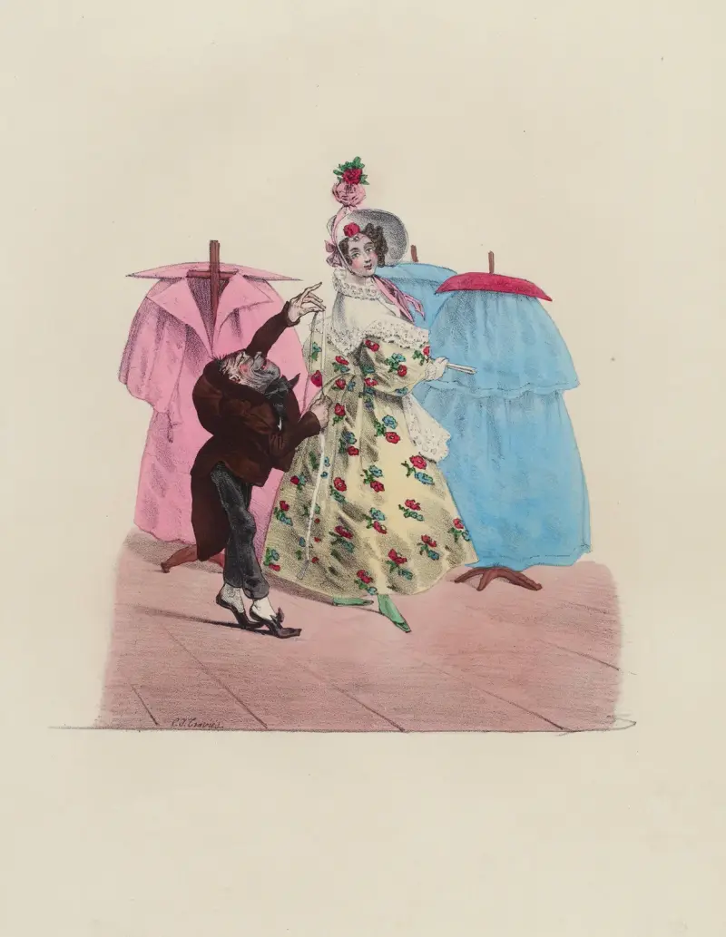 Mayeux tailleur av Charles-Joseph Traviès de Villers