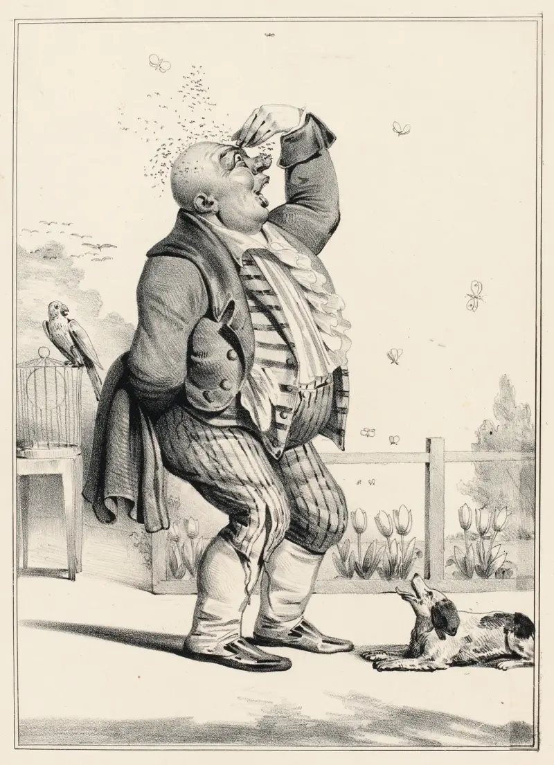 Mr. Jobard av Charles-Joseph Traviès de Villers