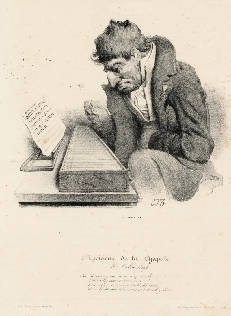 Herr Abbé Wolf von Charles-Joseph Traviès de Villers