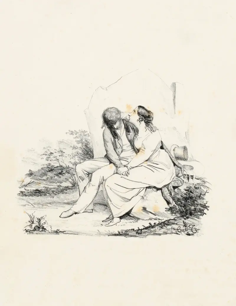 O Eugène qu’aviez-vous promis av Charles-Joseph Traviès de Villers