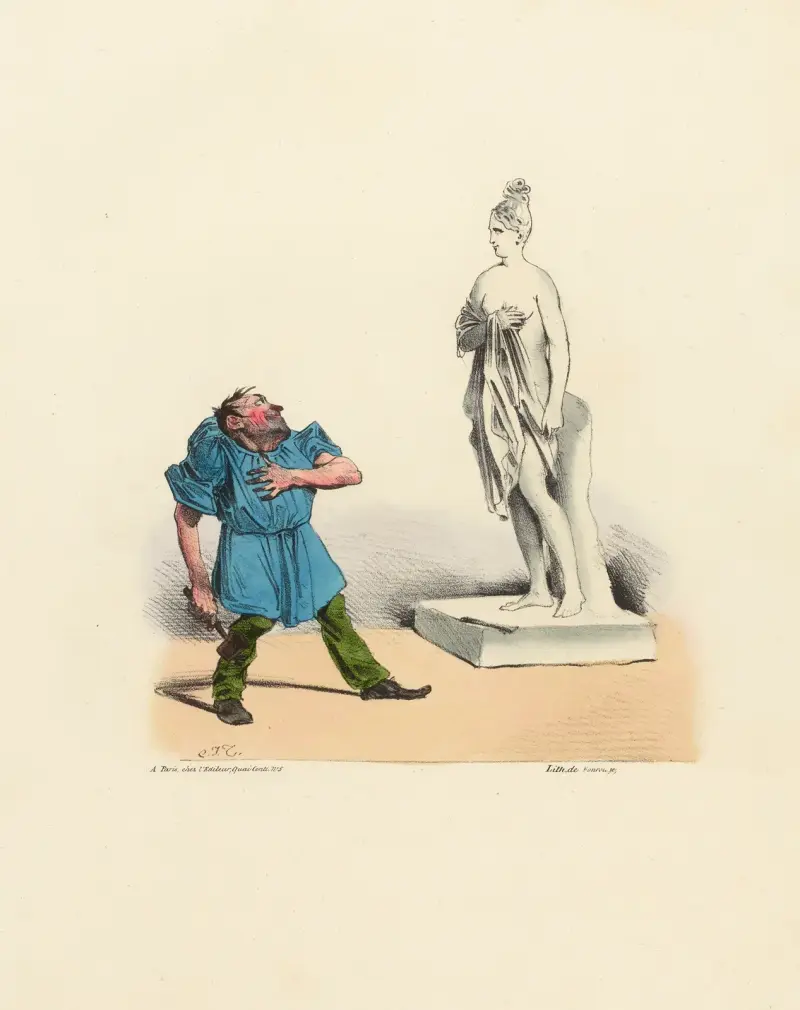 Produit enchanteur de mon rare talent, ô nouvelle Galatée av Charles-Joseph Traviès de Villers