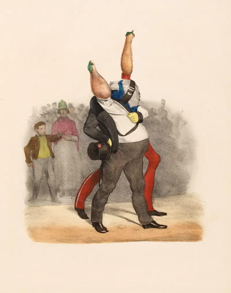 Qué drôles de têtes av Charles-Joseph Traviès de Villers