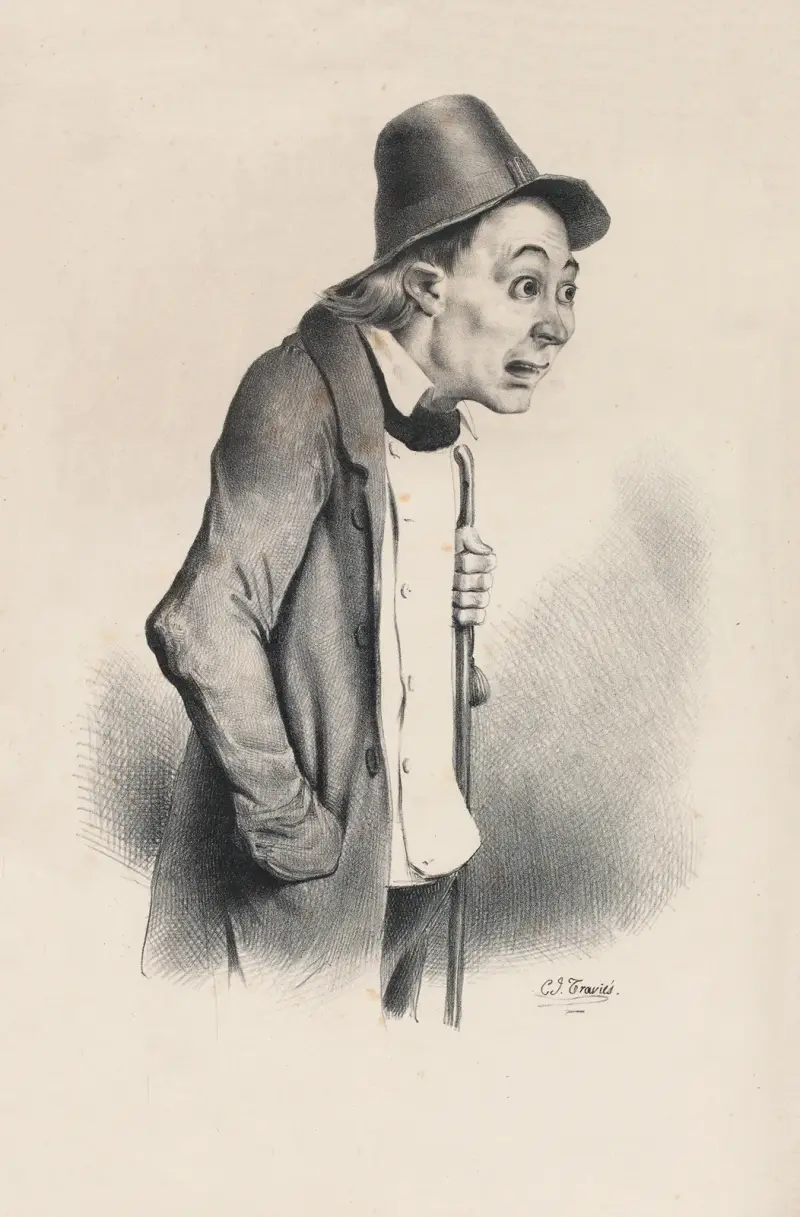 Tian Tian Tian Qu’a ce que j’voué av Charles-Joseph Traviès de Villers