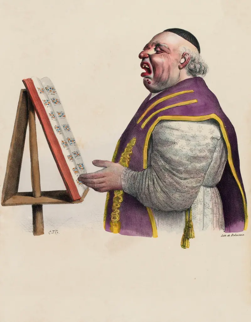 Un Chantre de Paroisse av Charles-Joseph Traviès de Villers