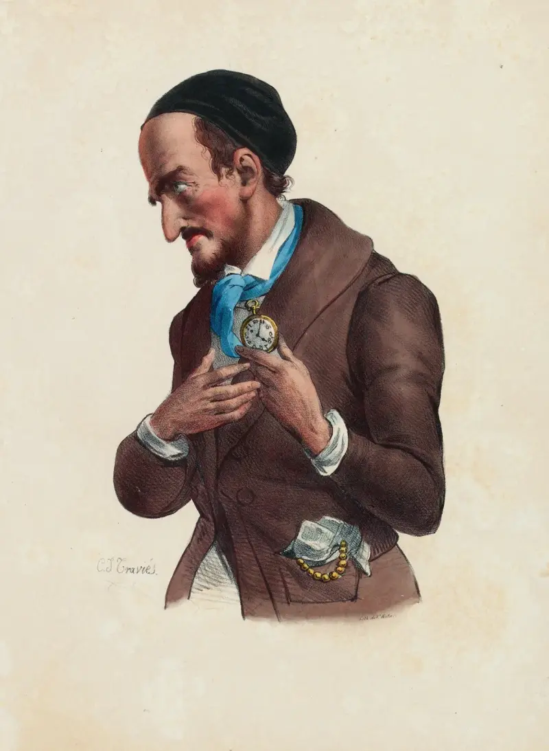 Ett barn från Israel av Charles-Joseph Traviès de Villers