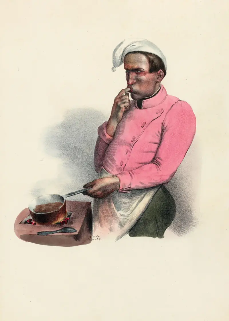 En gâte-sauce av Charles-Joseph Traviès de Villers