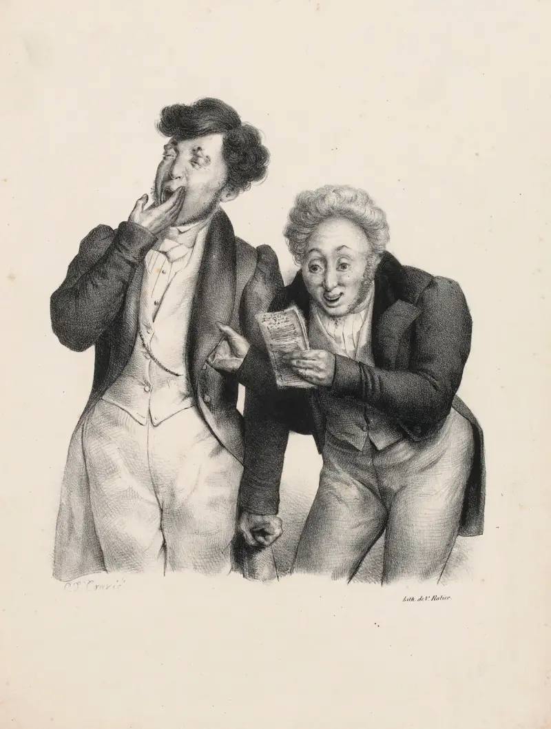 En romantisk poet av Charles-Joseph Traviès de Villers