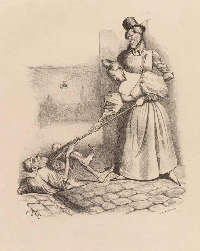 Une disgrâce de Mr. Mahieu av Charles-Joseph Traviès de Villers