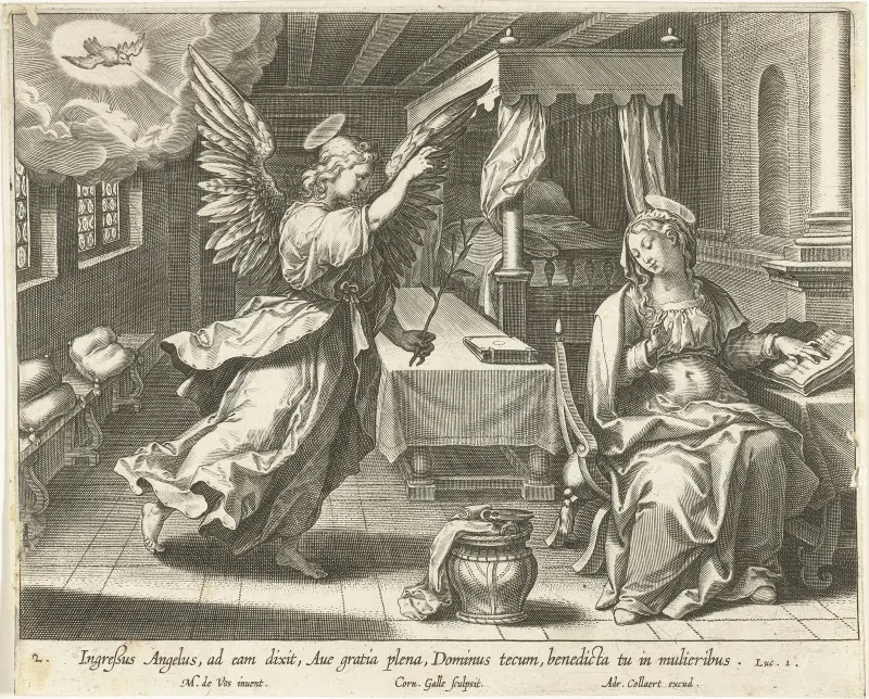 Verkündigung von Maerten De Vos