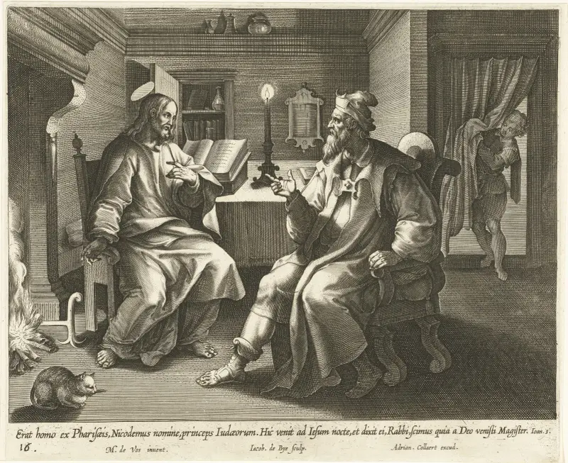 Gespräch mit Nikodemus von Maerten De Vos