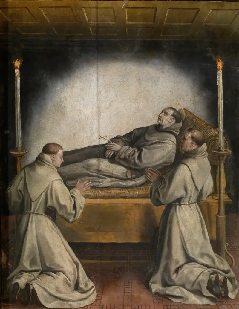 Death of Saint Didacus av Maerten De Vos