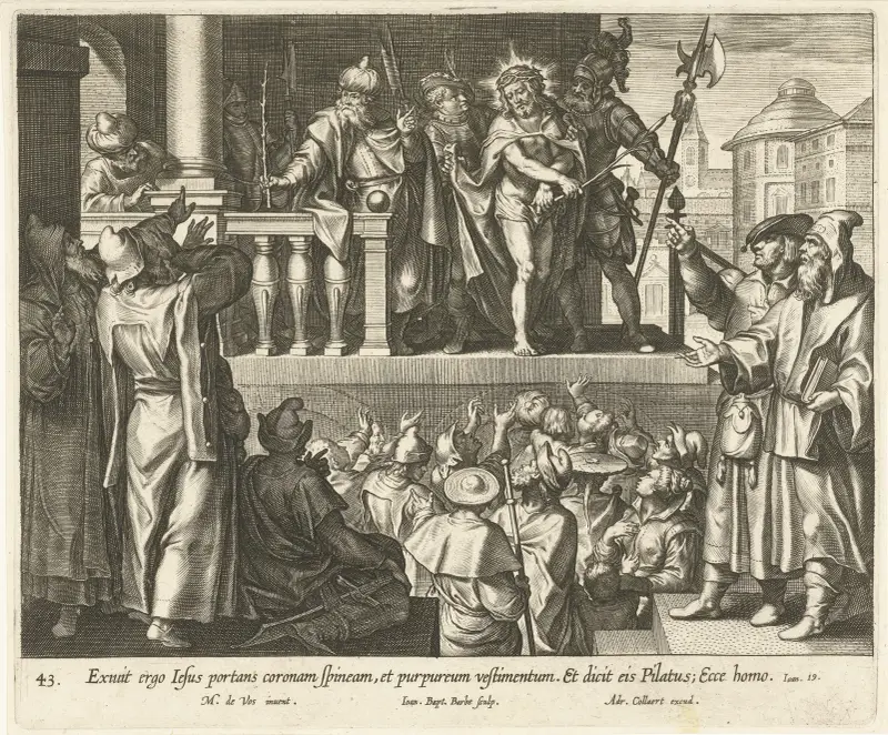 Ecce Homo av Maerten De Vos