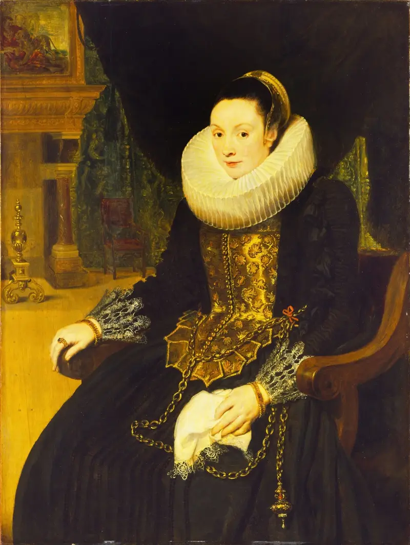 Portrait of a Lady, 1621 av Cornelis de Vos