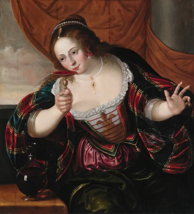 Portrait of a Lady – nr 1 av Cornelis de Vos