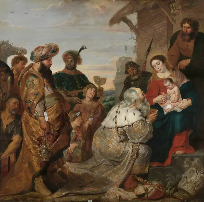 The Adoration of the Magi av Cornelis de Vos