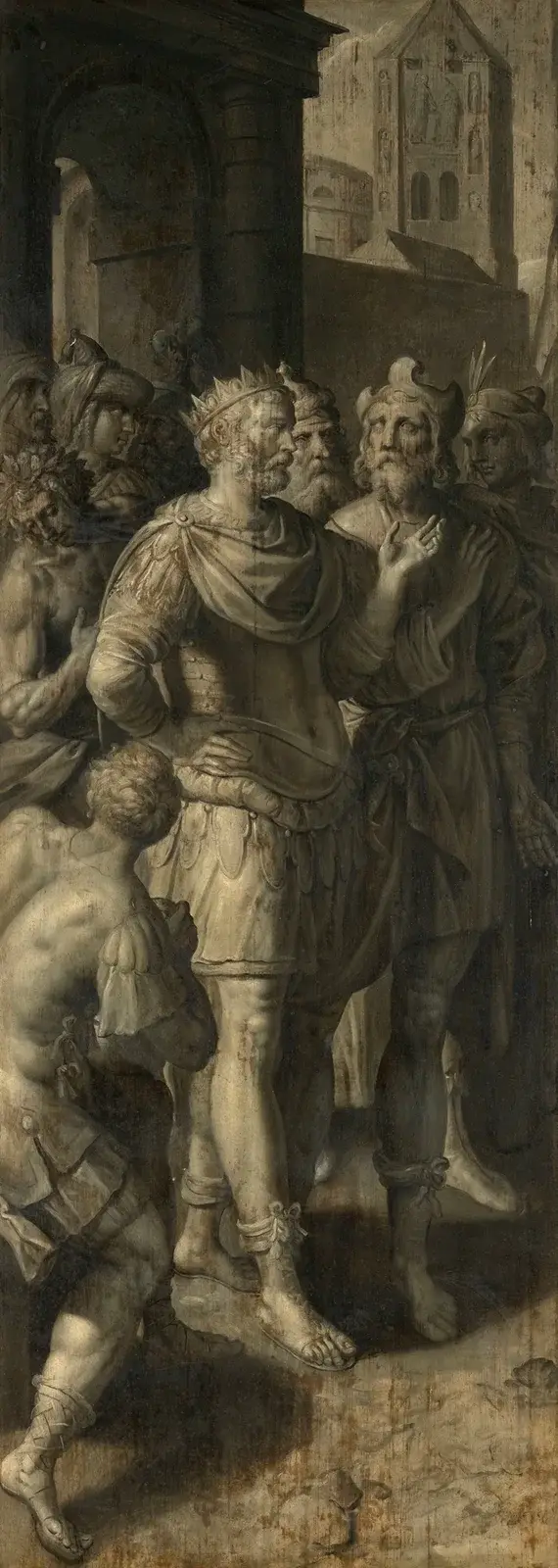 Saras begravning av Maerten De Vos