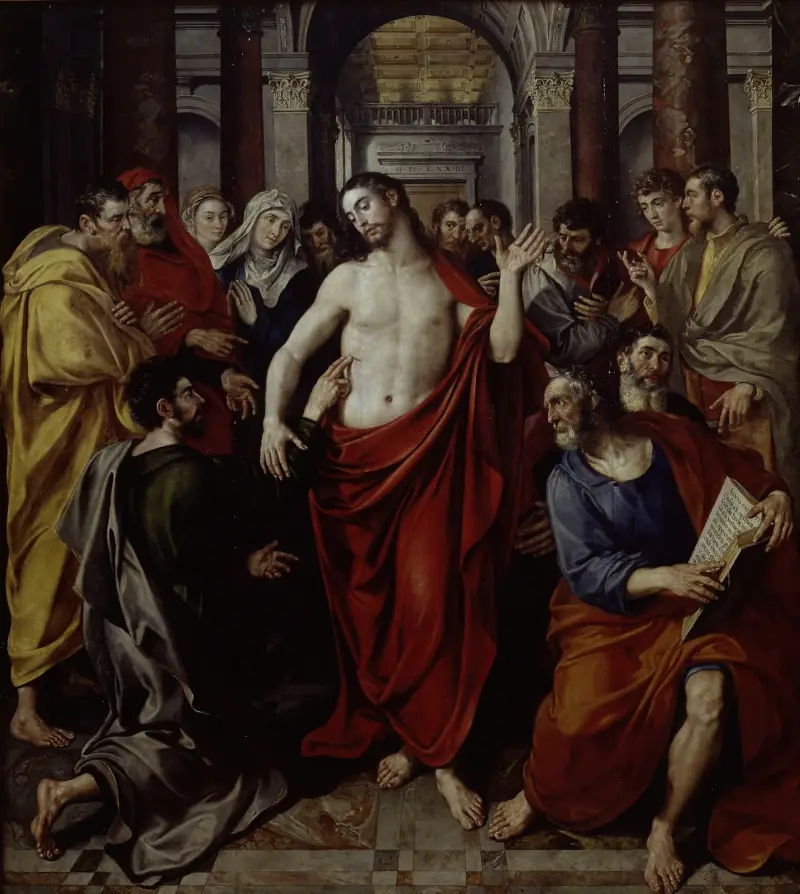Die Ungläubigkeit des Thomas von Maerten De Vos