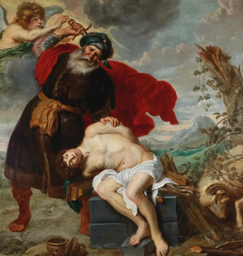 The Sacrifice of Isaac av Cornelis de Vos