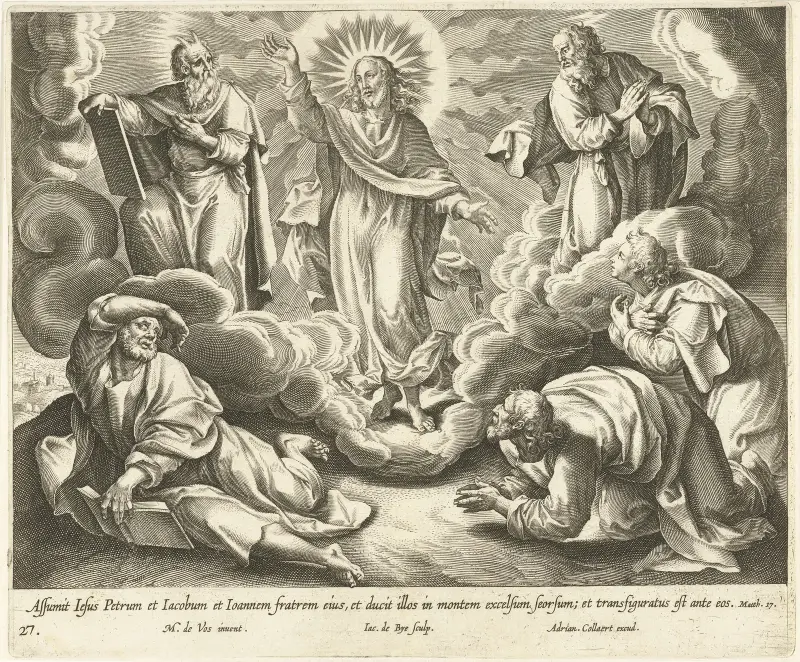 Przemienienie na Górze Tabor, Maerten De Vos