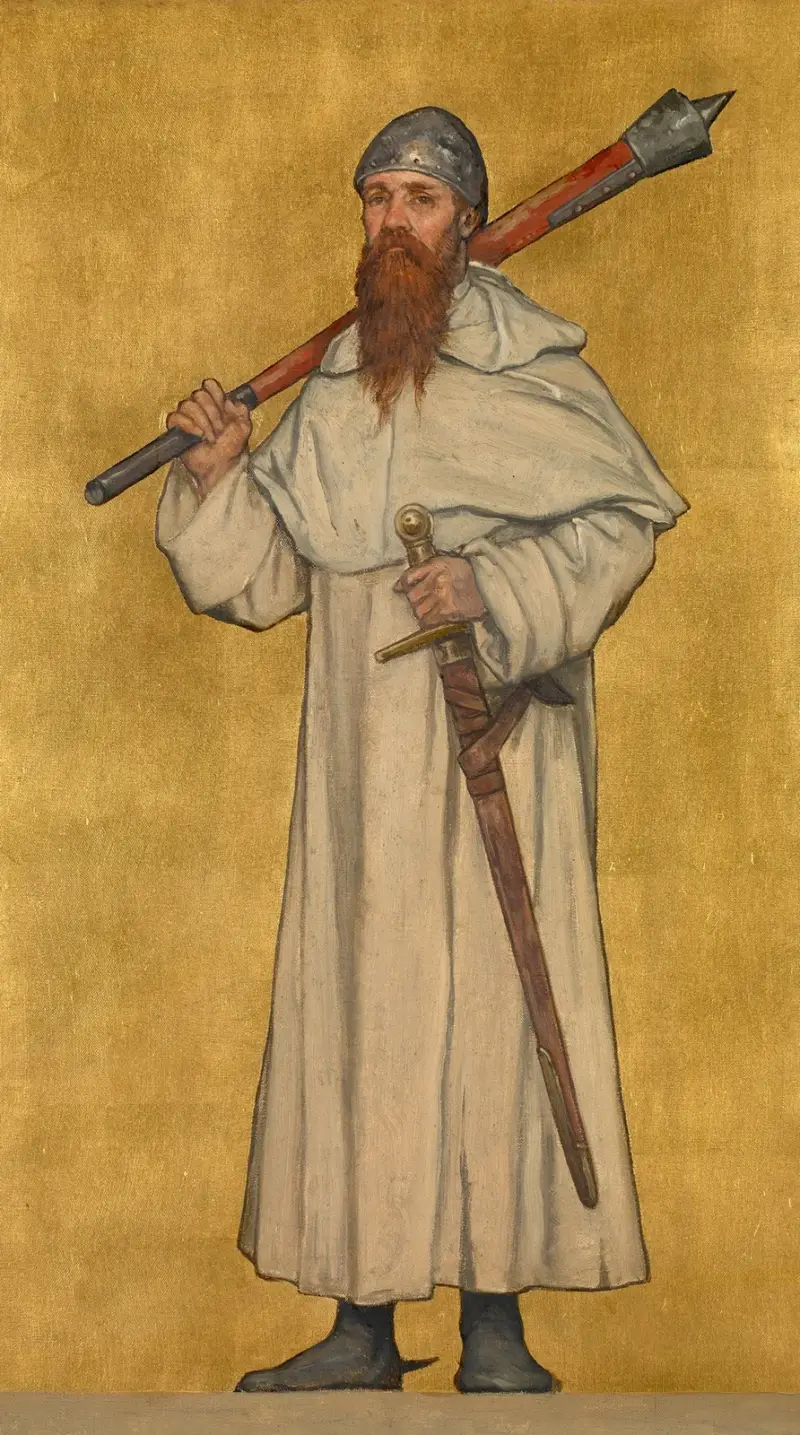 Balduin II av Flandern av Albrecht De Vriendt