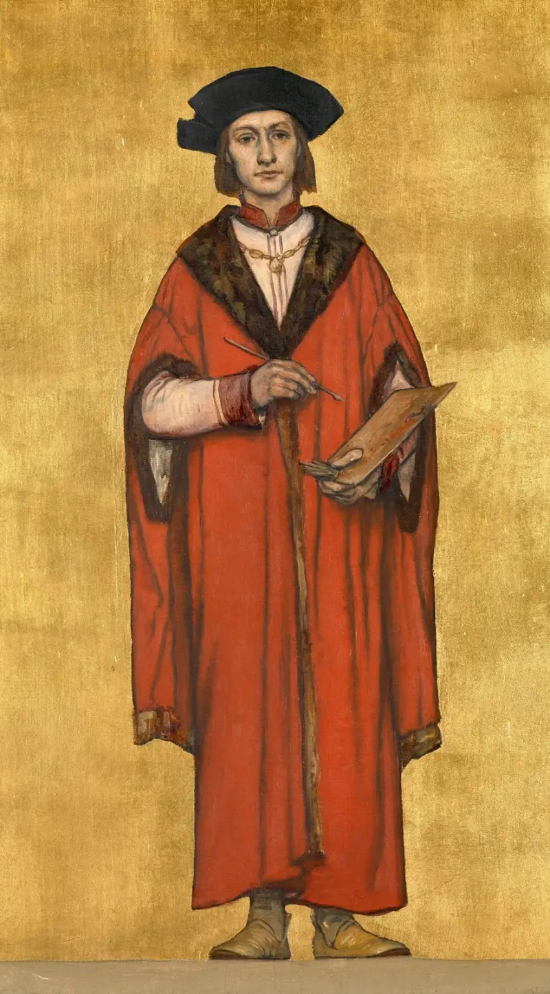 Der Maler Jan van Eyck von Albrecht De Vriendt