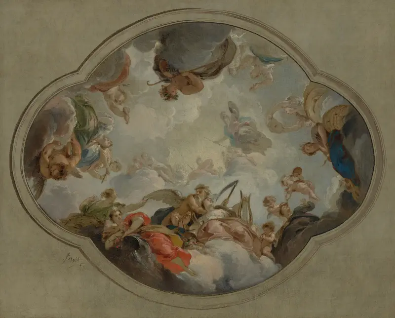Konsternas allegori av Jacob de Wit