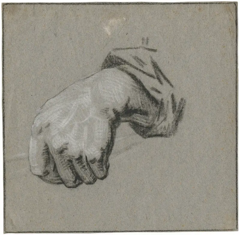 Stängd hand av Jacob de Wit