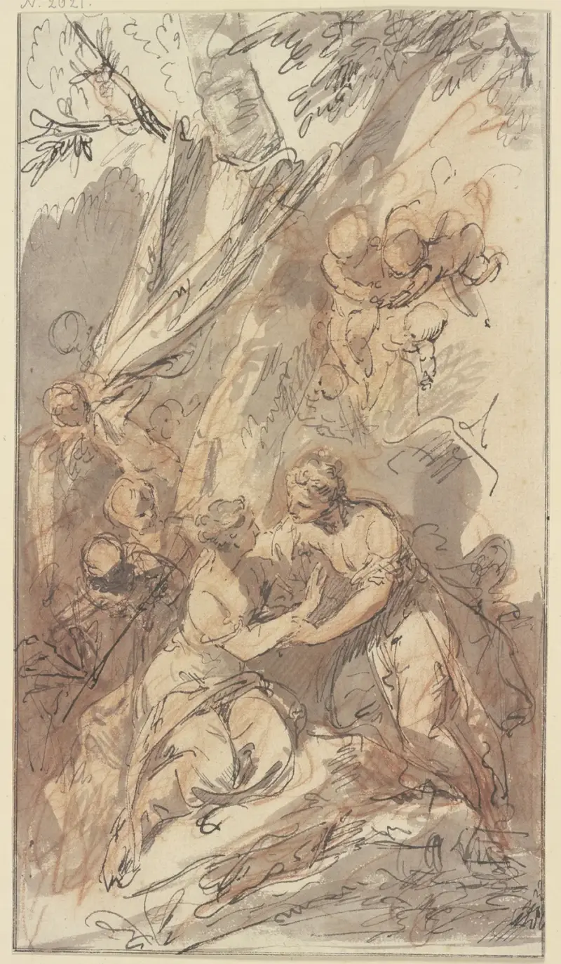 Jupiter och Callisto av Jacob de Wit