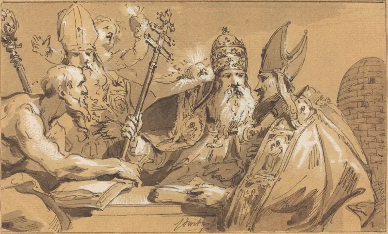 Kyrkofäderna av Jacob de Wit