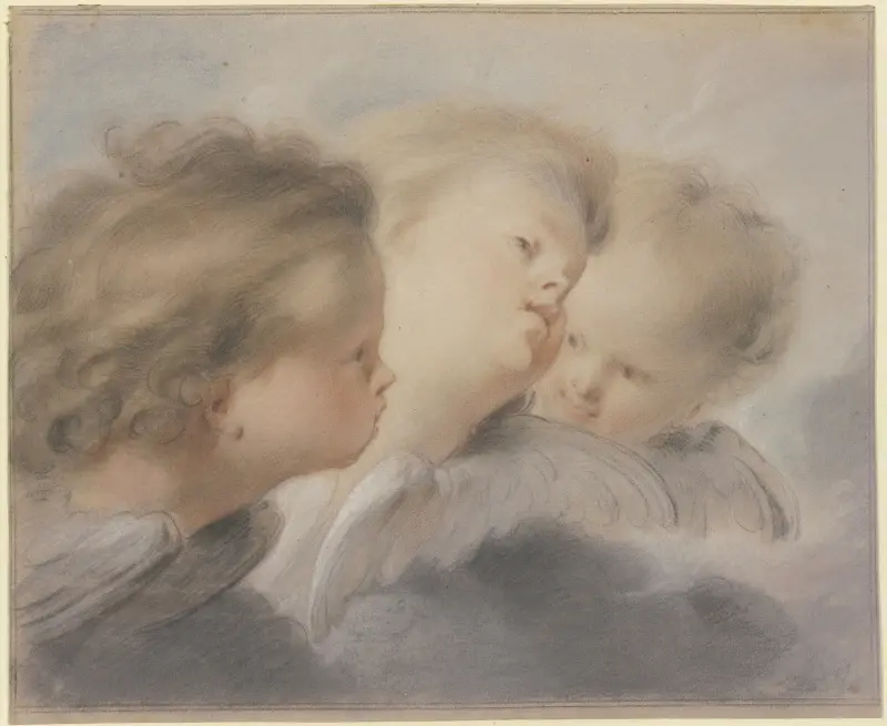 Tři andělské hlavy, Jacob de Wit