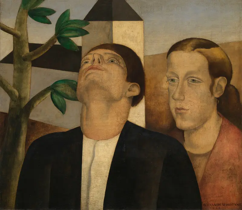 Azurová obloha, Gustave Van de Woestijne
