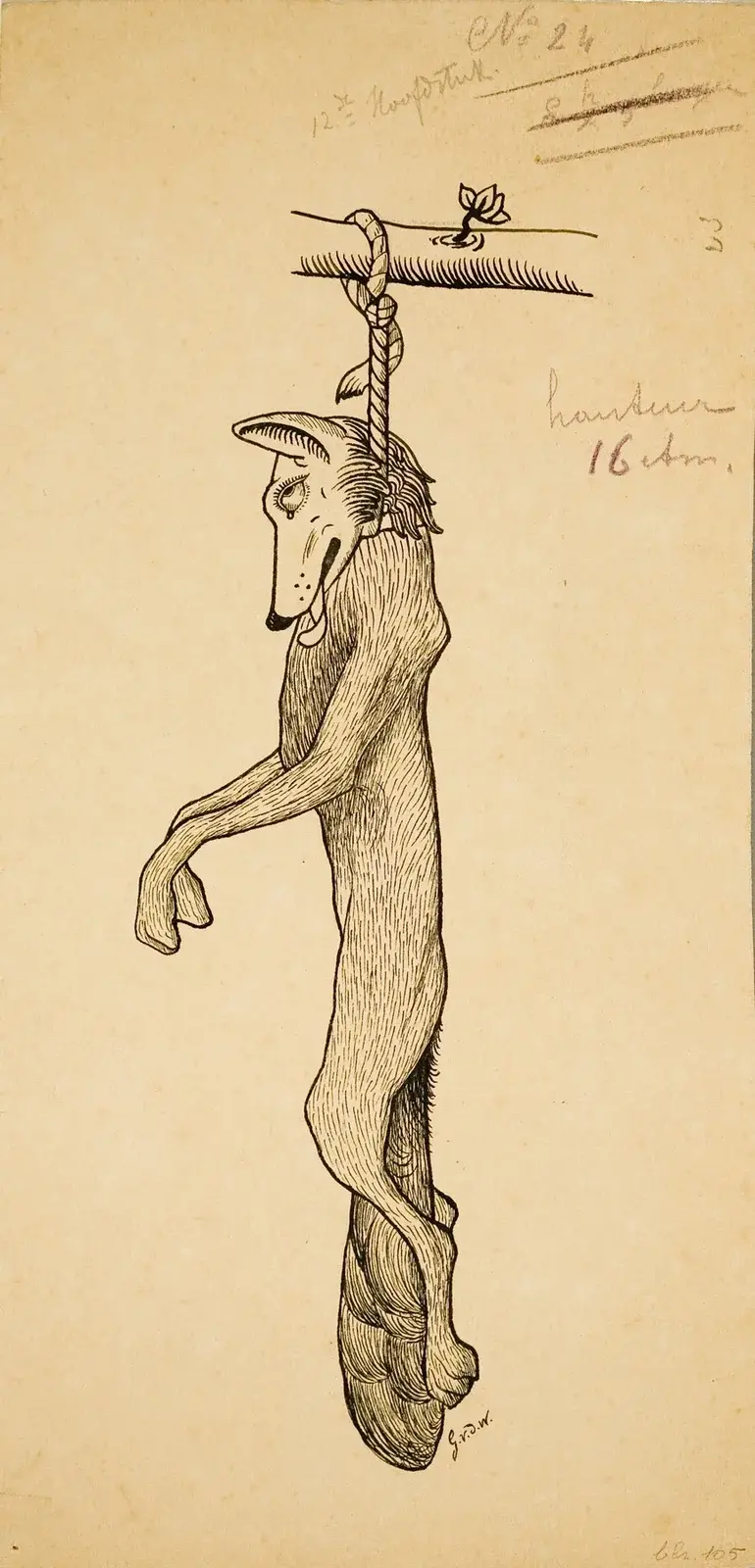 Jak Reynard opowiada o odkryciu ukrytego skarbu i jak udaremnił spisek, Gustave Van de Woestijne