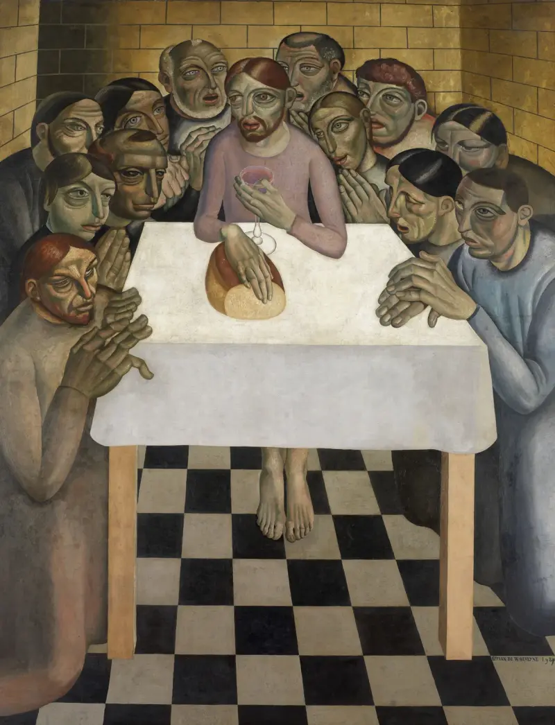 Poslední večeře, Gustave Van de Woestijne