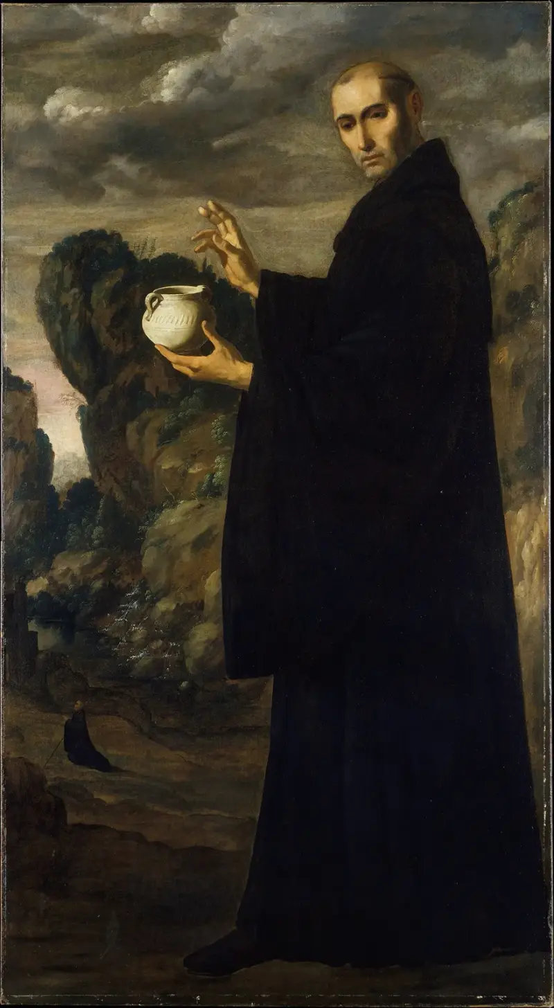 Svatý Benedikt, Francisco de Zurbarán