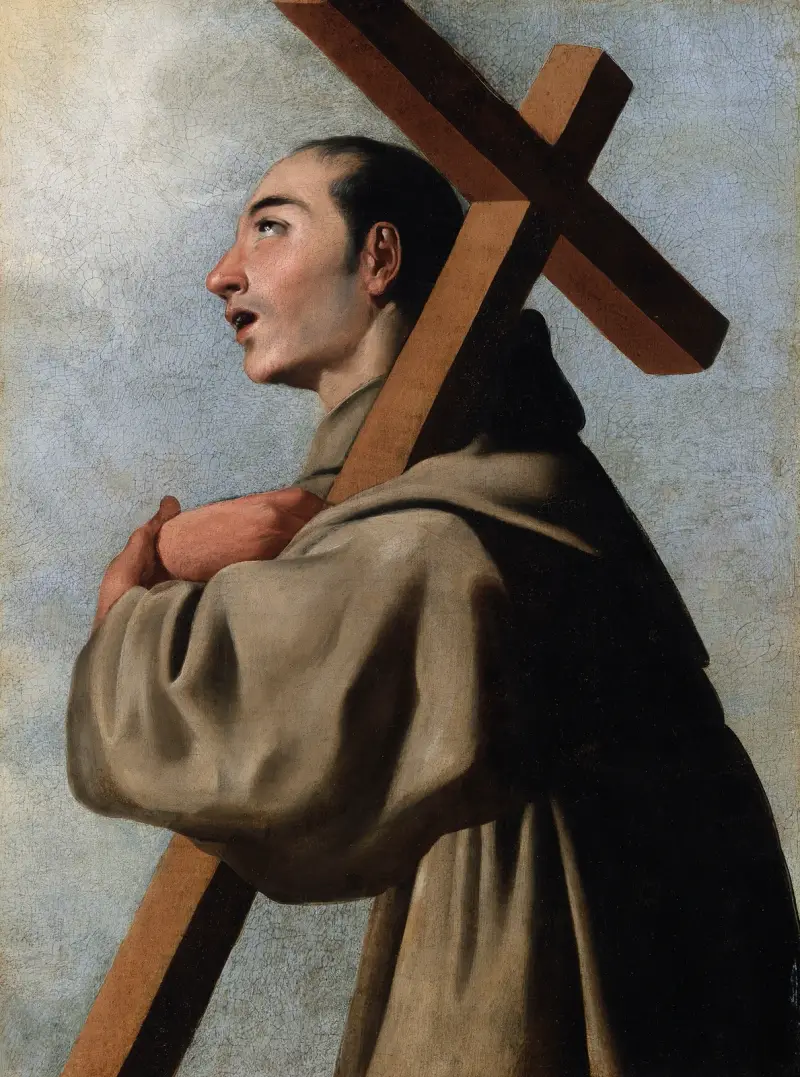 Den helige Diego av Alcalá av Francisco de Zurbarán