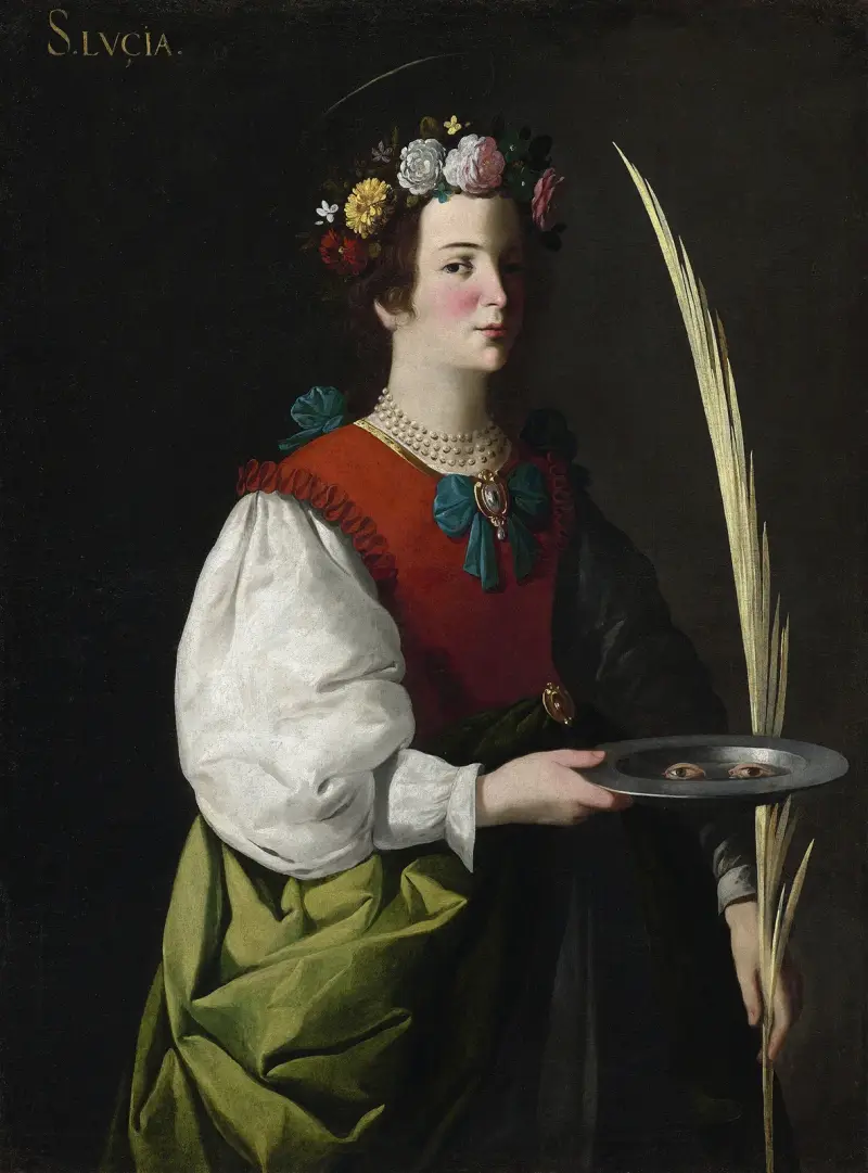 Svatá Lucie, Francisco de Zurbarán