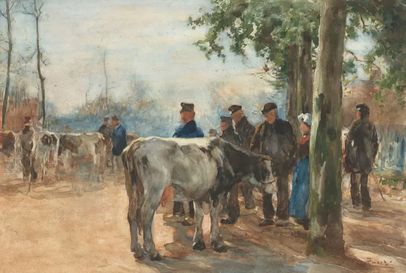 Targ bydła – nr 1, Willem de Zwart