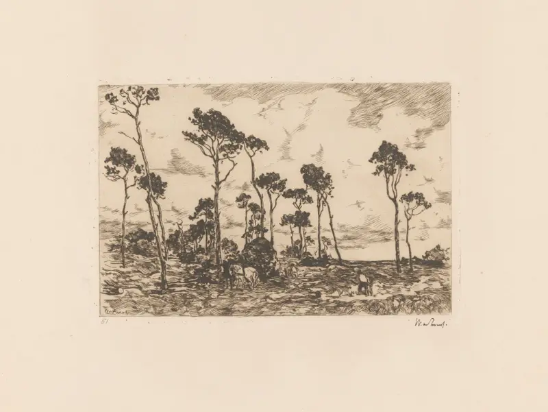 Hakhout laden, 1896 – Nr. 2 von Willem de Zwart