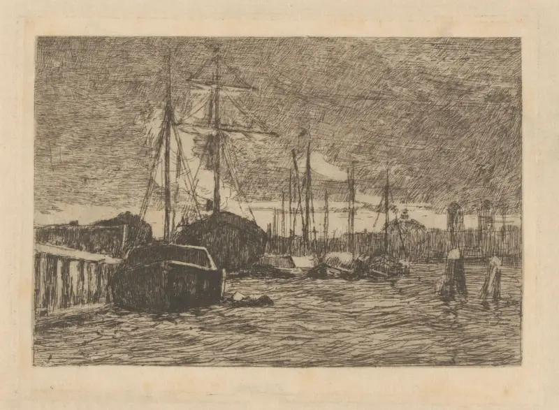 Haven av Willem de Zwart
