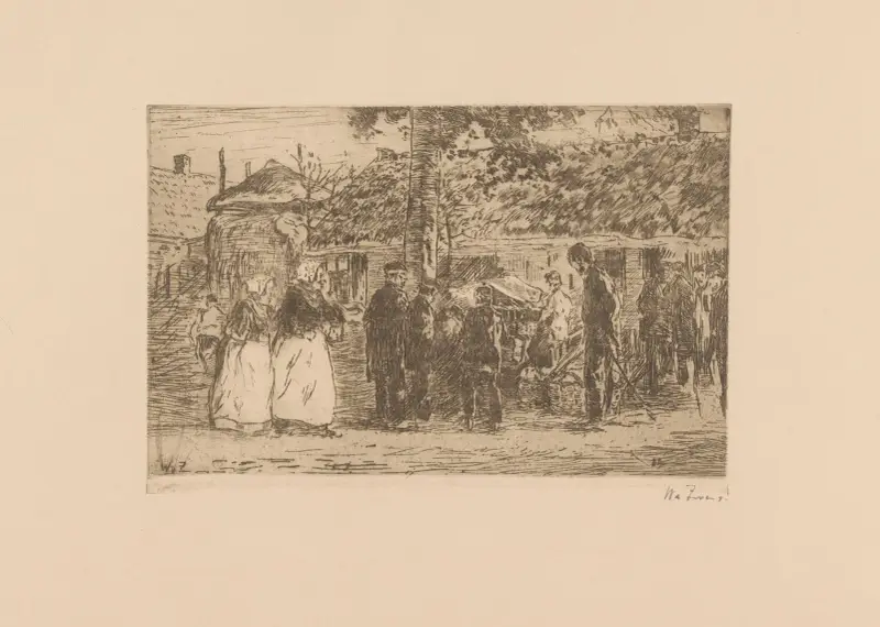 Marknad av Willem de Zwart