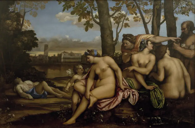 Death of Adonis av Sebastiano del Piombo