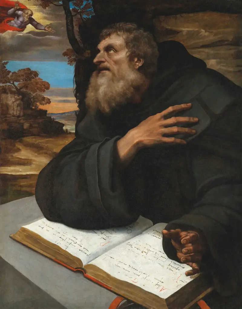 The Vision of Saint Anthony Abbot av Sebastiano del Piombo