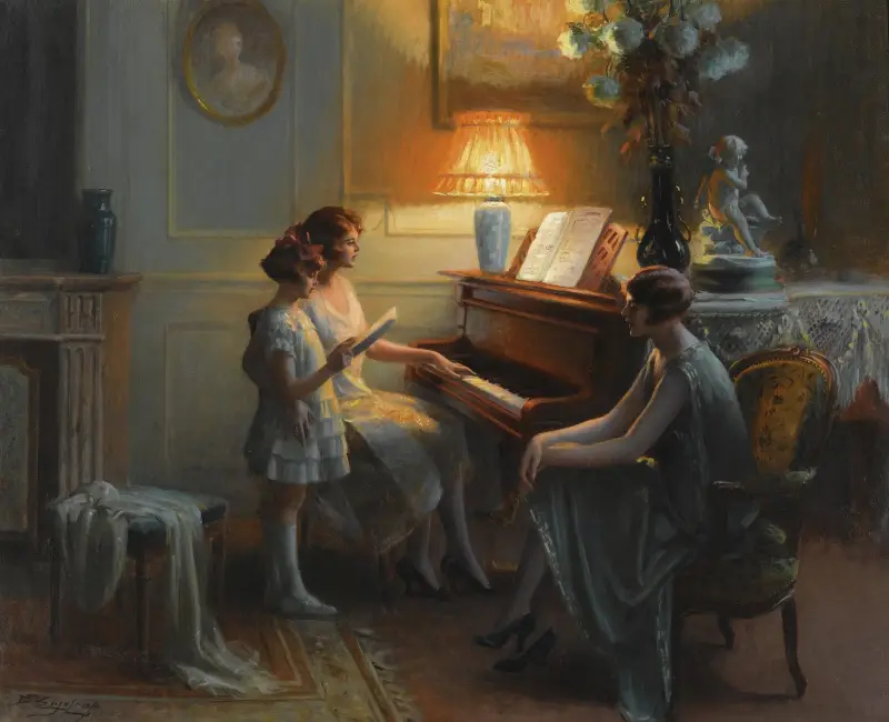 La lecon de chant av Delphin Enjolras