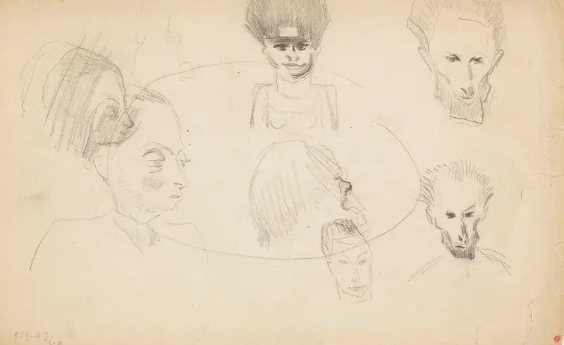 Table Companions av Frits van den Berghe