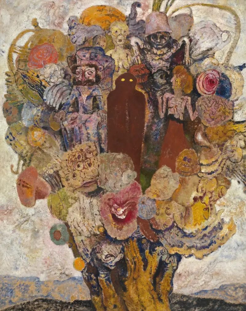 Kwitnące drzewo, Frits van den Berghe