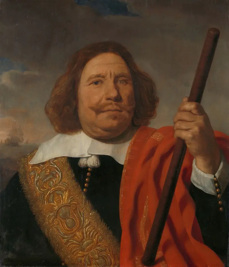 Egbert Meeuwsz Cortenaer (1605-65), Vice Admiral, Admiralty of the Maas, Rotterdam av Bartholomeus van der Helst