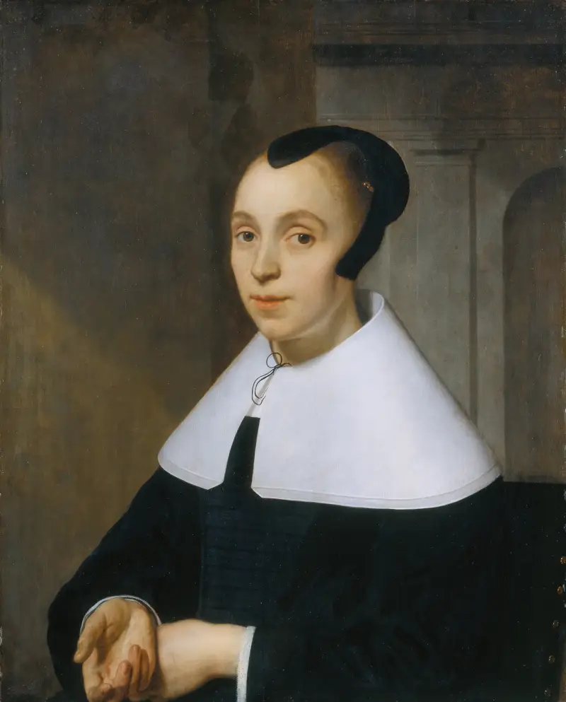Bildnis einer Frau, 1656 von Bartholomeus van der Helst